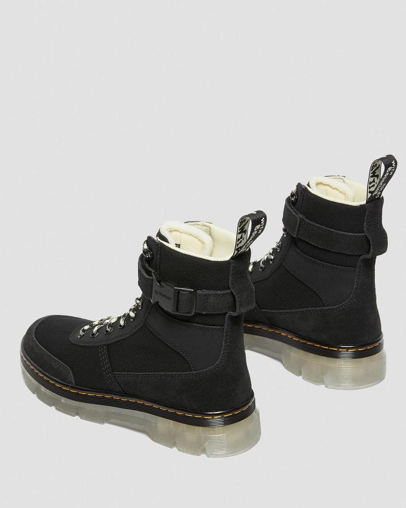 Men's Dr Martens Combs Tech Iced Ankle Boots Black | AU 439HAP